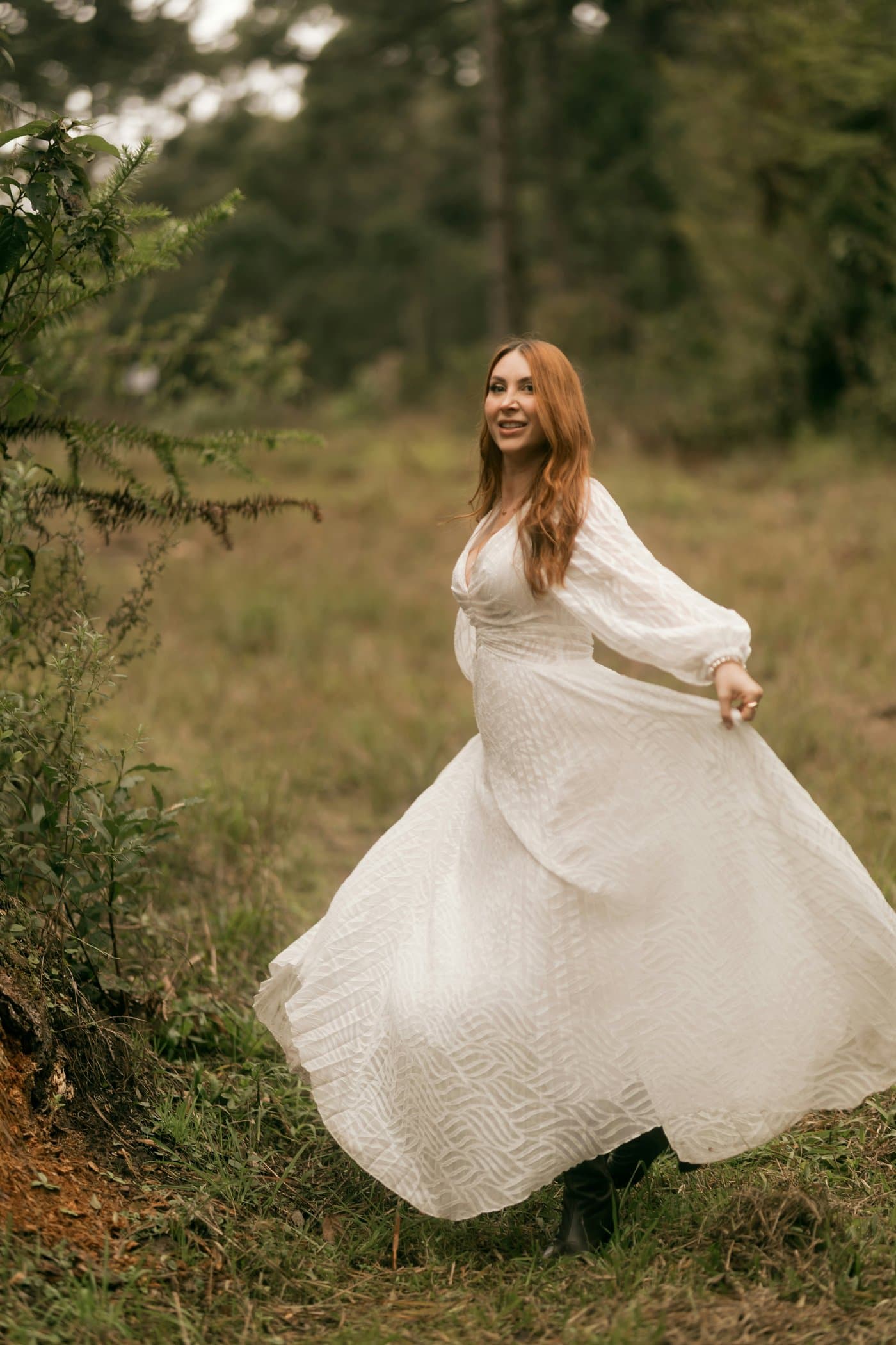 Robe longue fluide